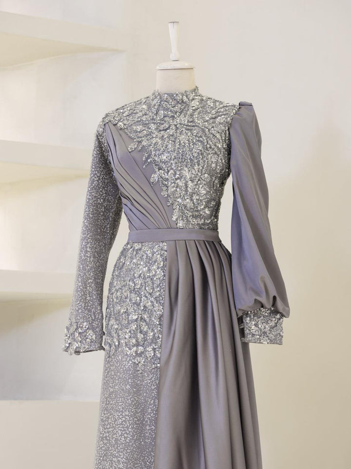 tesettur-abiye-Couture Noura Tesettür Abiye-ModaZehrada