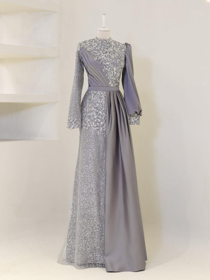 tesettur-abiye-Couture Noura Tesettür Abiye-ModaZehrada