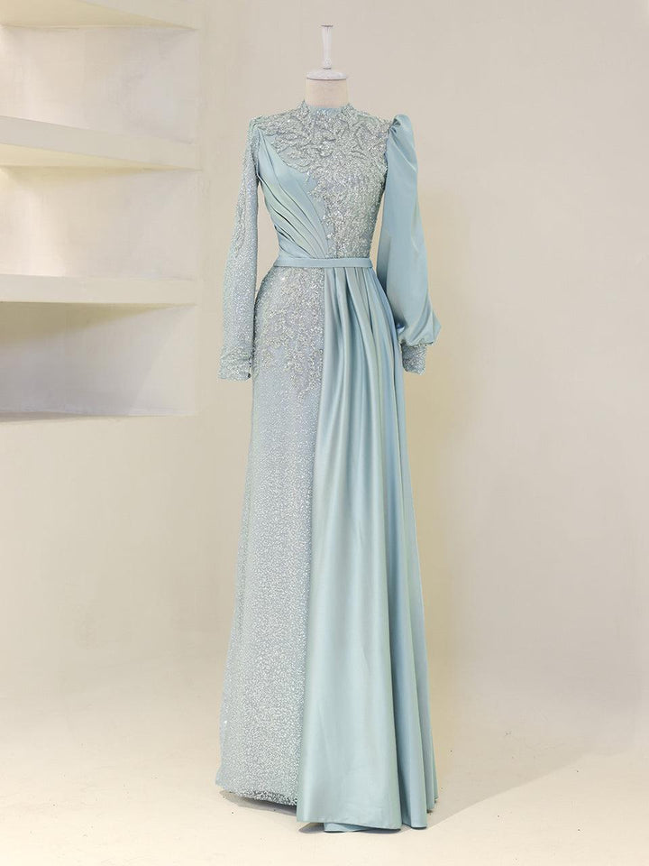 tesettur-abiye-Couture Noura Tesettür Abiye-ModaZehrada