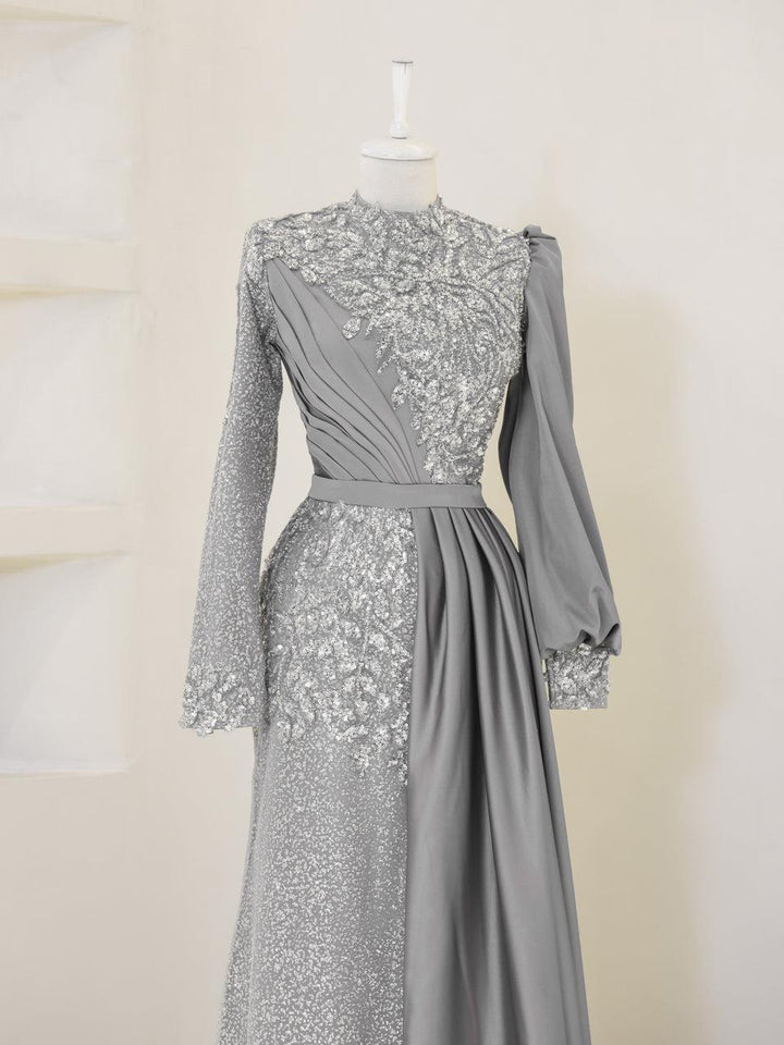 tesettur-abiye-Couture Noura Tesettür Abiye-ModaZehrada