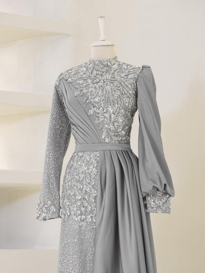 tesettur-abiye-Couture Noura Tesettür Abiye-ModaZehrada