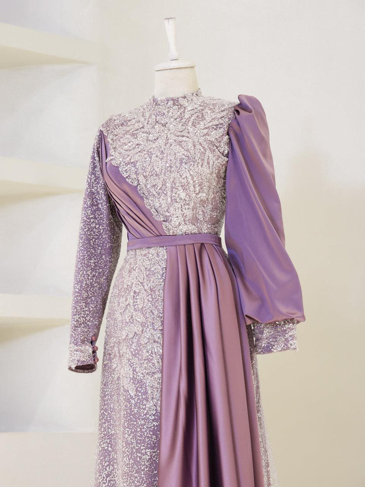 tesettur-abiye-Couture Noura Tesettür Abiye-ModaZehrada