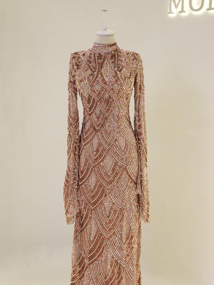 tesettur-abiye-Couture Queen Tesettür Abiye-ModaZehrada