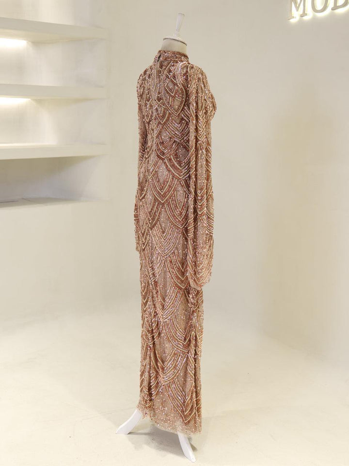tesettur-abiye-Couture Queen Tesettür Abiye-ModaZehrada