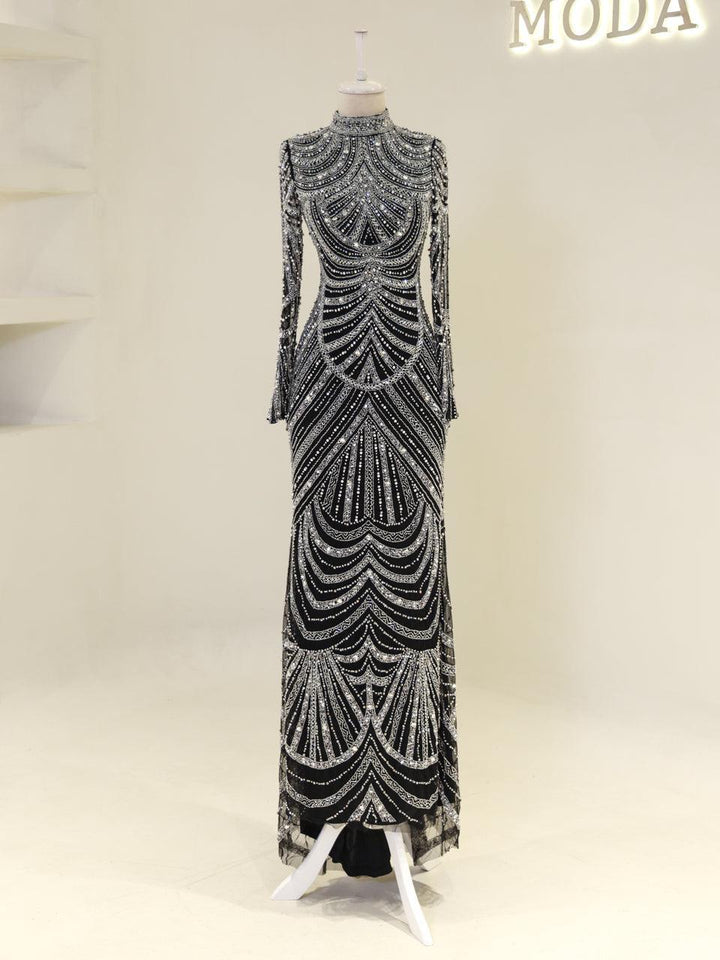 tesettur-abiye-Couture Roisin Tesettür Abiye-ModaZehrada