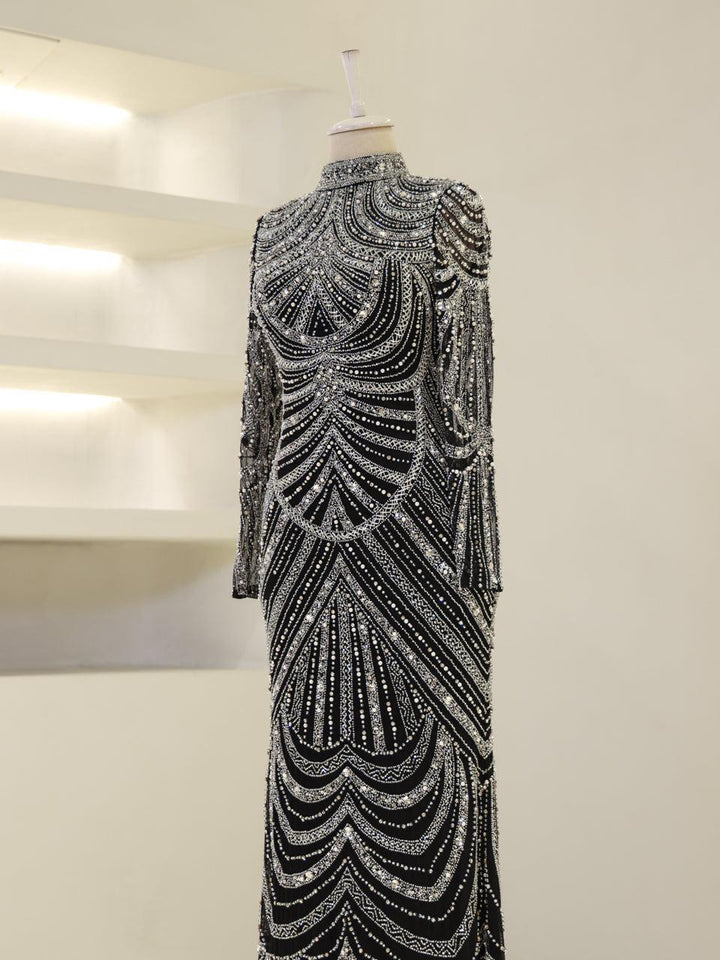 tesettur-abiye-Couture Roisin Tesettür Abiye-ModaZehrada
