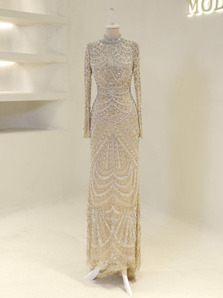 tesettur-abiye-Couture Roisin Tesettür Abiye-ModaZehrada
