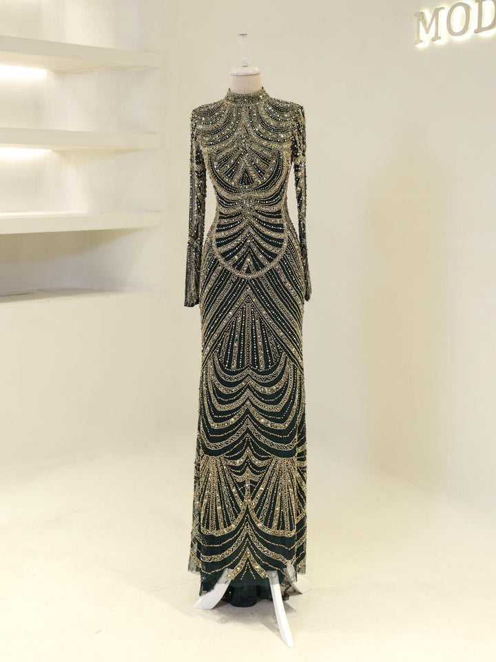 tesettur-abiye-Couture Roisin Tesettür Abiye-ModaZehrada