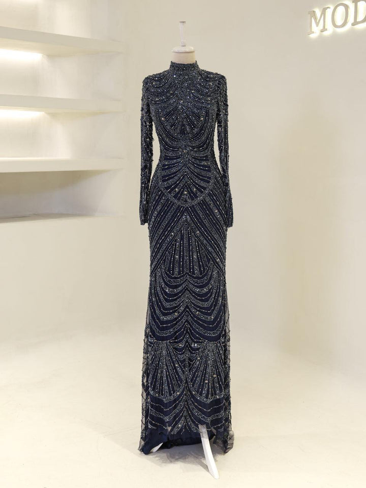 tesettur-abiye-Couture Roisin Tesettür Abiye-ModaZehrada