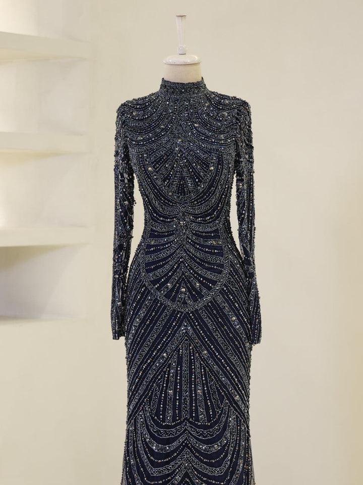 tesettur-abiye-Couture Roisin Tesettür Abiye-ModaZehrada