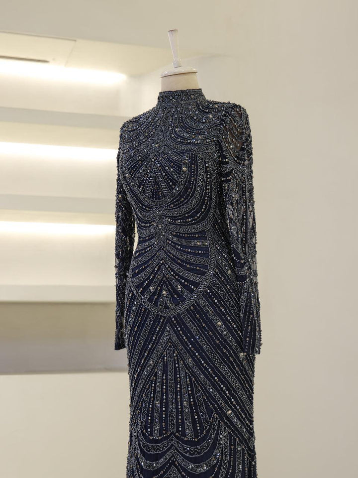 tesettur-abiye-Couture Roisin Tesettür Abiye-ModaZehrada