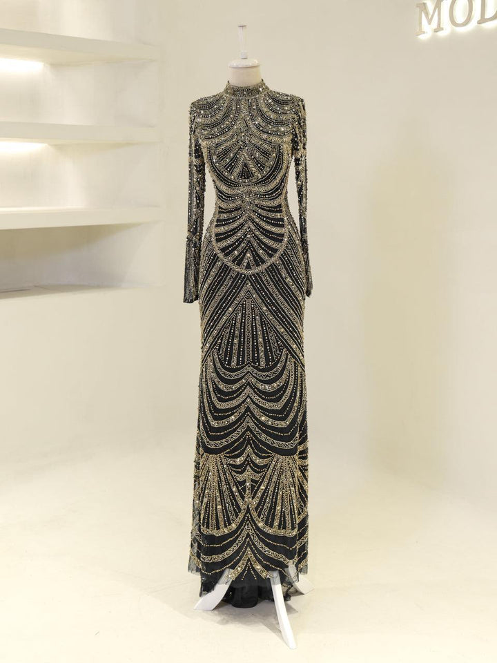 tesettur-abiye-Couture Roisin Tesettür Abiye-ModaZehrada