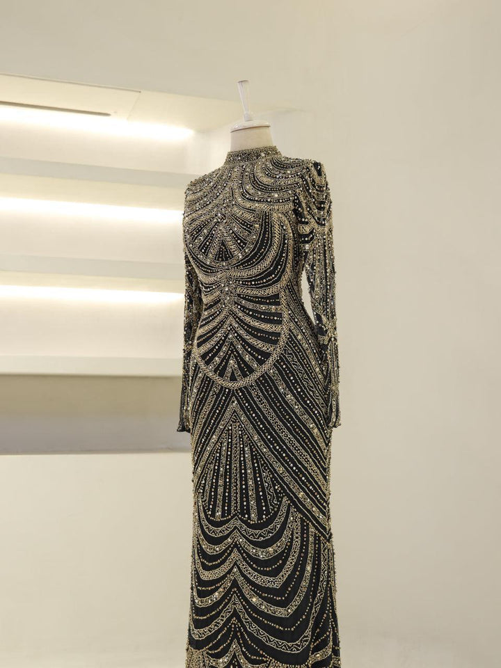 tesettur-abiye-Couture Roisin Tesettür Abiye-ModaZehrada