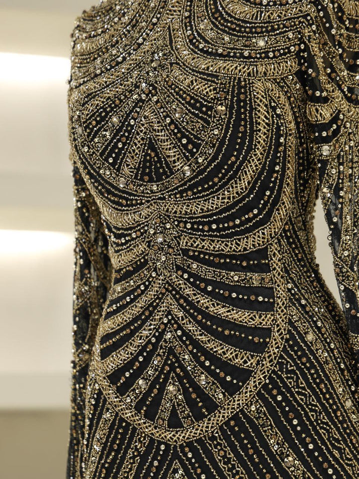 tesettur-abiye-Couture Roisin Tesettür Abiye-ModaZehrada