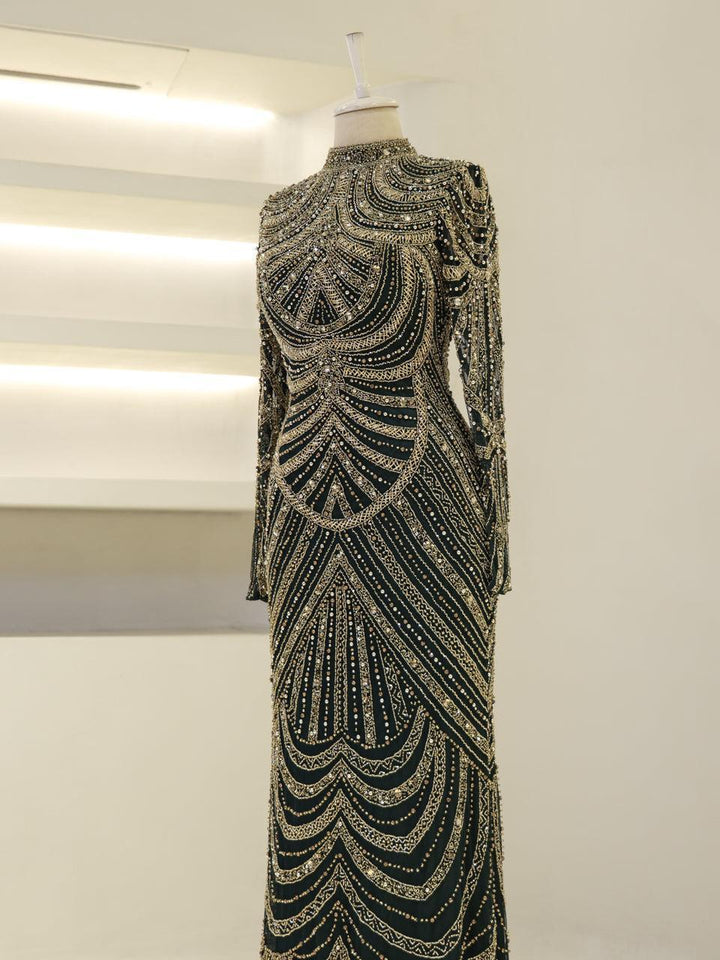 tesettur-abiye-Couture Roisin Tesettür Abiye-ModaZehrada
