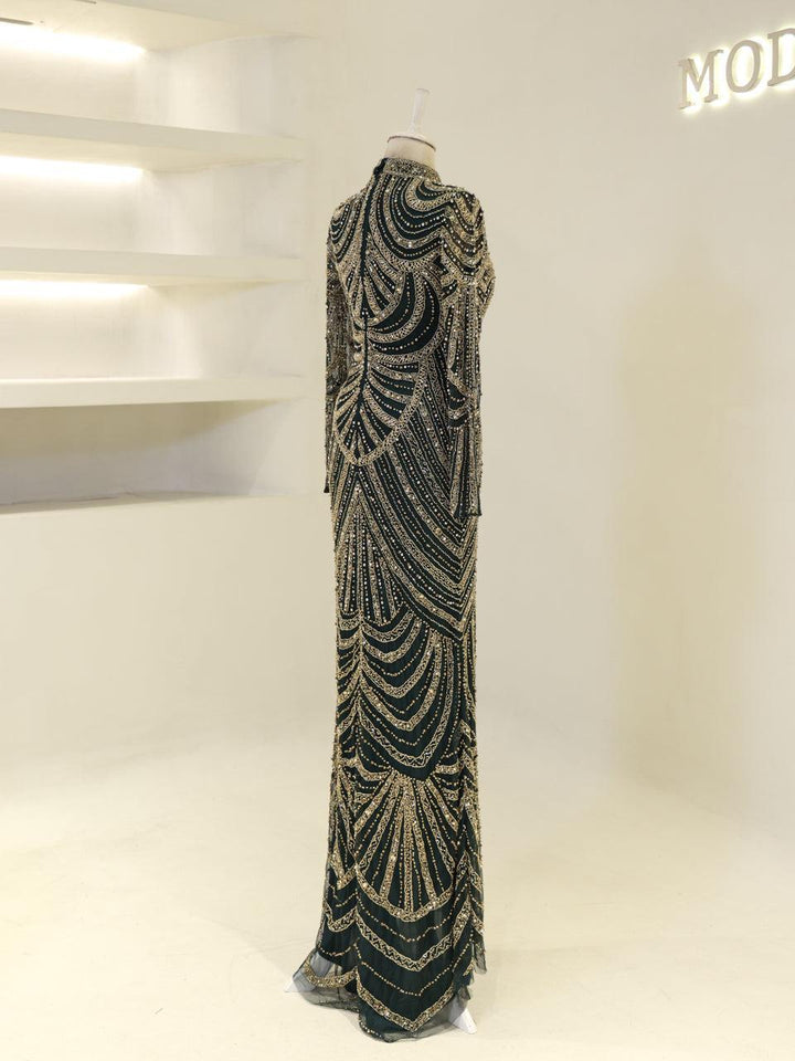 tesettur-abiye-Couture Roisin Tesettür Abiye-ModaZehrada