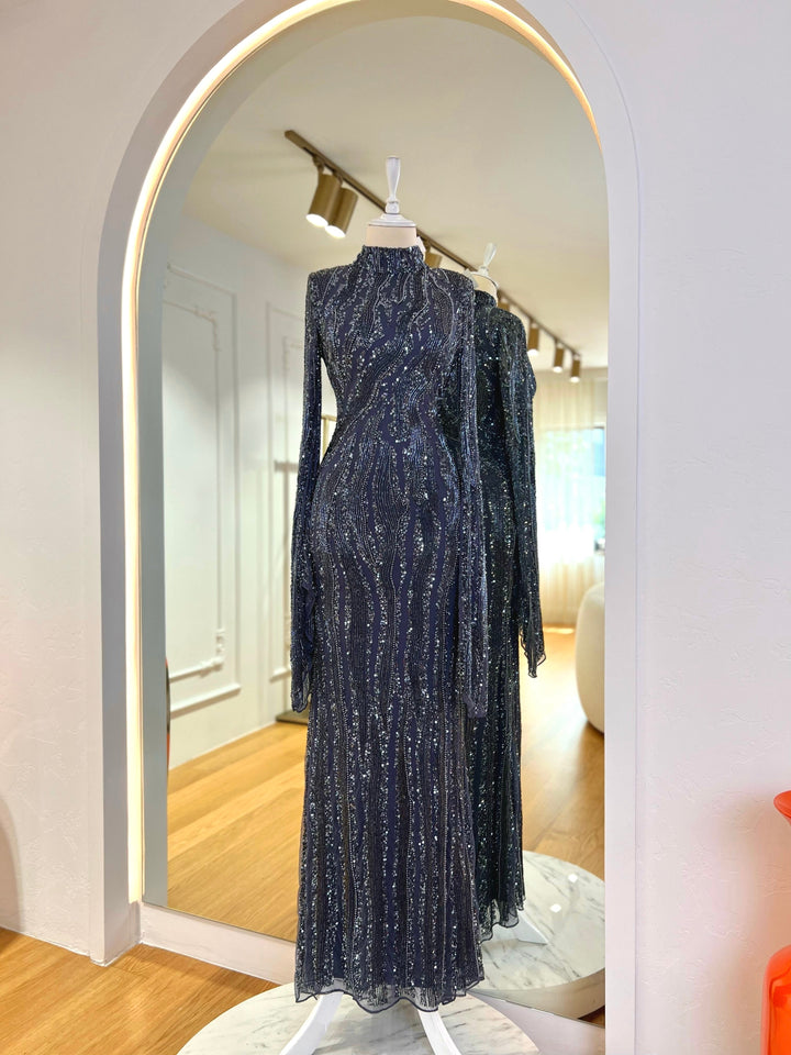 tesettur-abiye-Couture Sarya Abiye-ModaZehrada