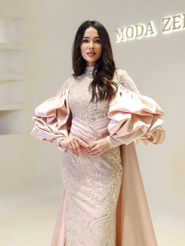 tesettur-abiye-Couture Simay Tesettür Abiye-ModaZehrada
