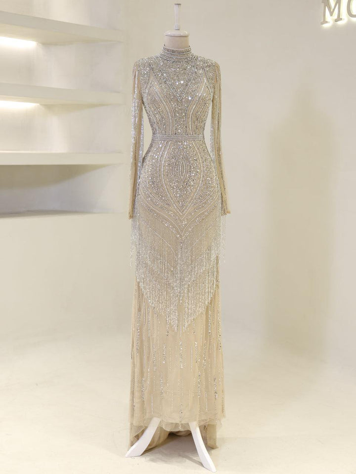 tesettur-abiye-Couture Tirad Tesettür Abiye-ModaZehrada