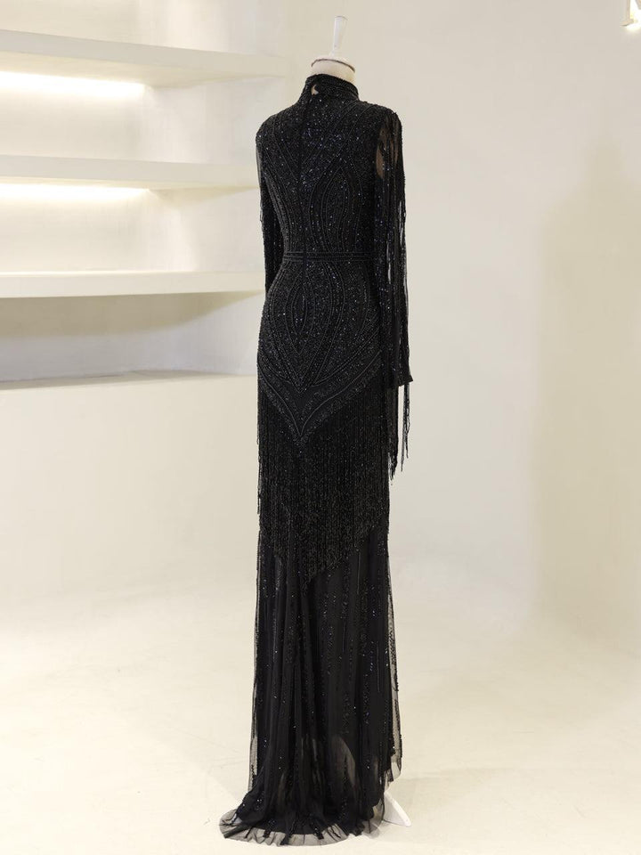 tesettur-abiye-Couture Tirad Tesettür Abiye-ModaZehrada
