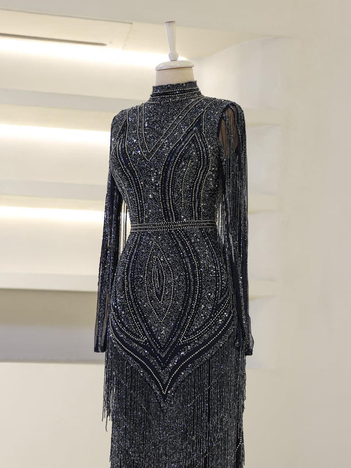 tesettur-abiye-Couture Tirad Tesettür Abiye-ModaZehrada