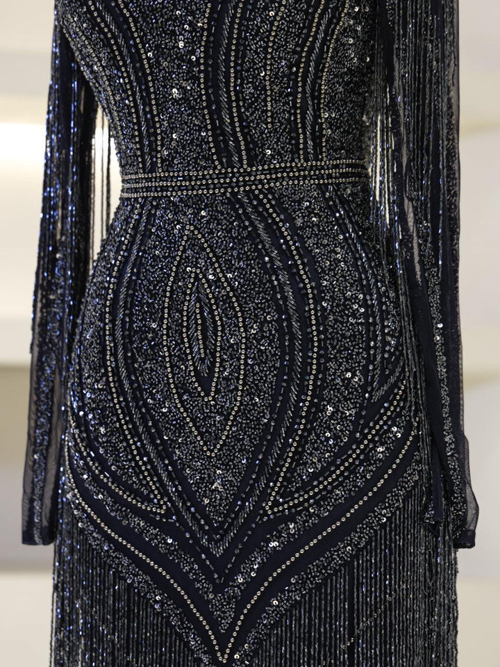 tesettur-abiye-Couture Tirad Tesettür Abiye-ModaZehrada