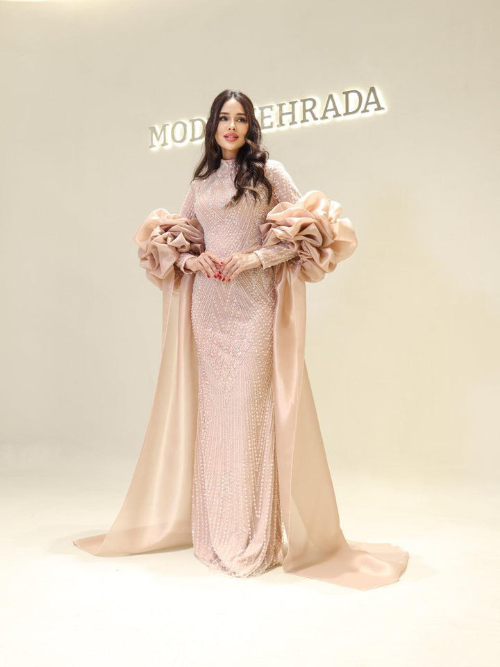 tesettur-abiye-Couture Valeria Tesettür Abiye-ModaZehrada