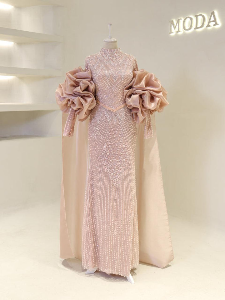 tesettur-abiye-Couture Valeria Tesettür Abiye-ModaZehrada