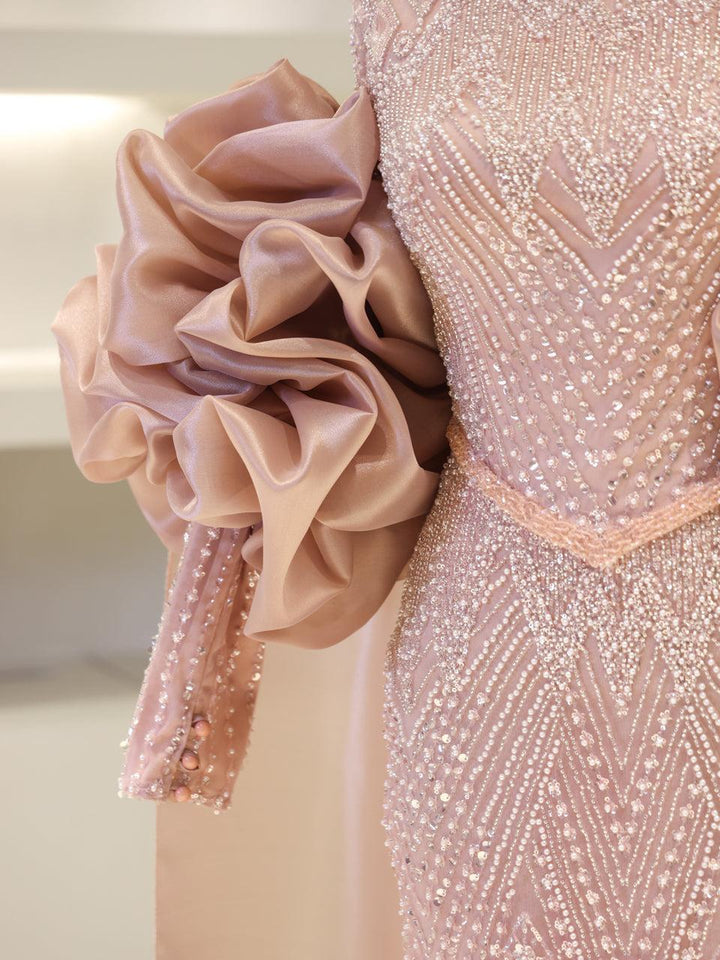 tesettur-abiye-Couture Valeria Tesettür Abiye-ModaZehrada
