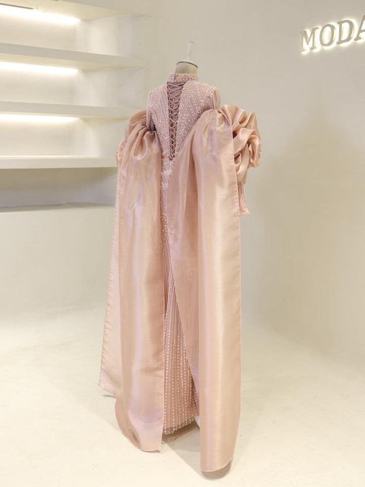 tesettur-abiye-Couture Valeria Tesettür Abiye-ModaZehrada