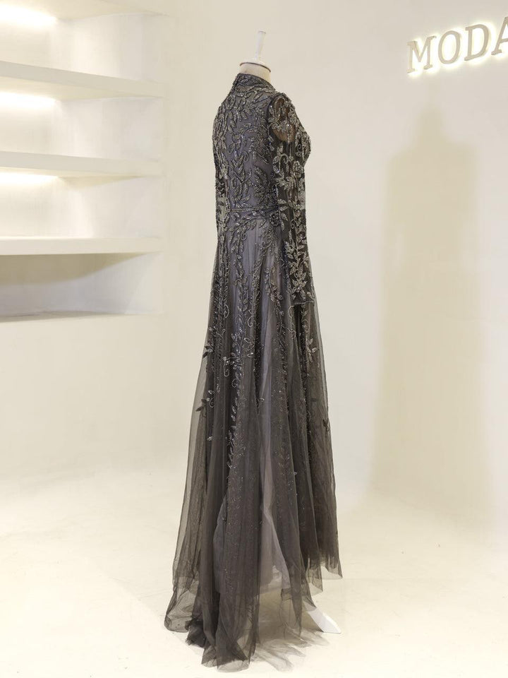 tesettur-abiye-Couture Velica Tesettür Abiye-ModaZehrada