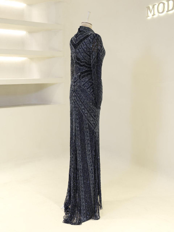 tesettur-abiye-Couture Zemira Tesettür Abiye-ModaZehrada
