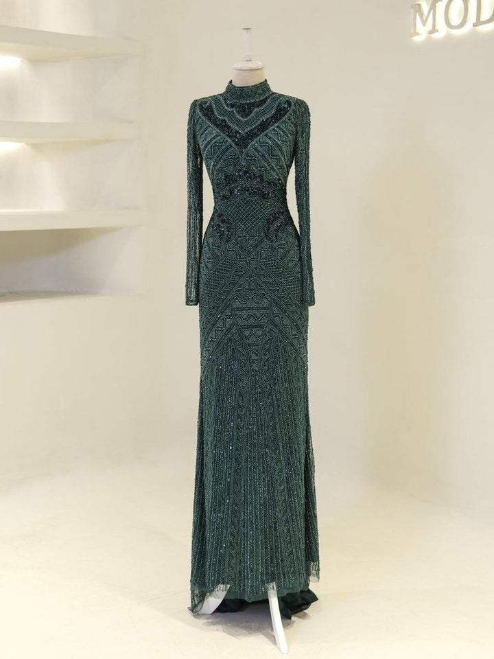 tesettur-abiye-Couture Zemira Tesettür Abiye-ModaZehrada
