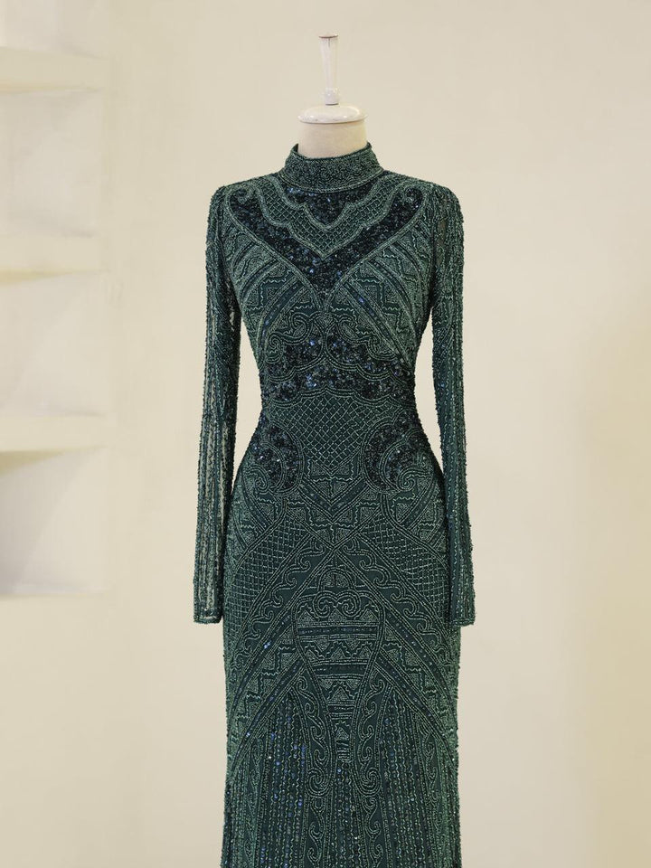 tesettur-abiye-Couture Zemira Tesettür Abiye-ModaZehrada