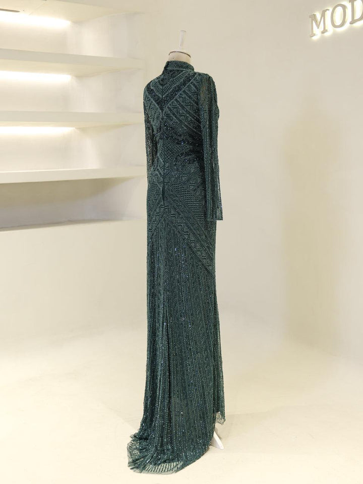 tesettur-abiye-Couture Zemira Tesettür Abiye-ModaZehrada
