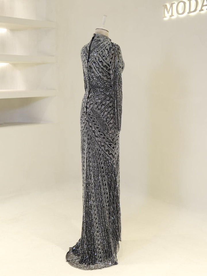 tesettur-abiye-Couture Zemira Tesettür Abiye-ModaZehrada
