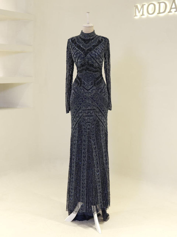 tesettur-abiye-Couture Zemira Tesettür Abiye-ModaZehrada