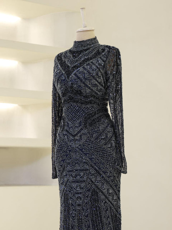 tesettur-abiye-Couture Zemira Tesettür Abiye-ModaZehrada