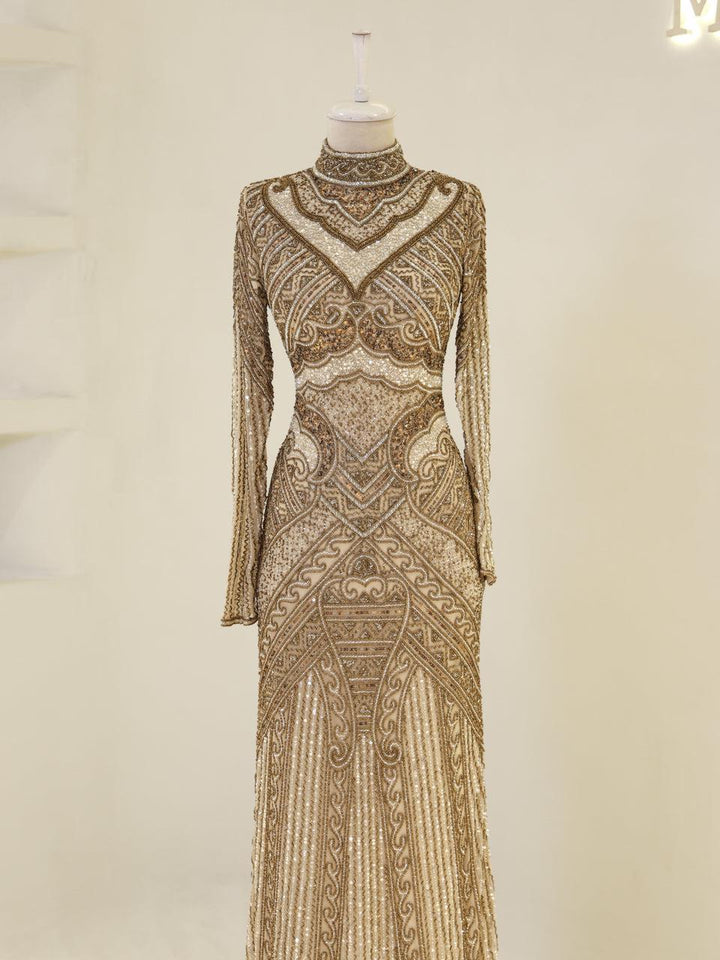 tesettur-abiye-Couture Zemira Tesettür Abiye-ModaZehrada