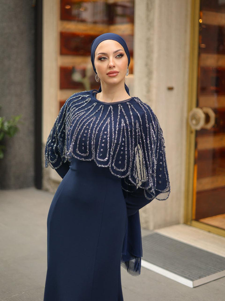 tesettur-abiye-Daphne Tesettür Abiye-ModaZehrada