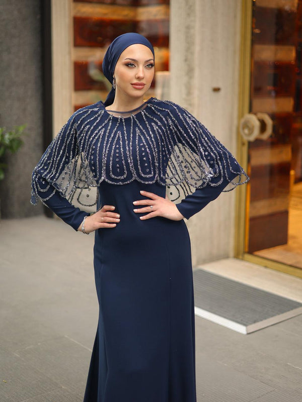 tesettur-abiye-Daphne Tesettür Abiye-ModaZehrada