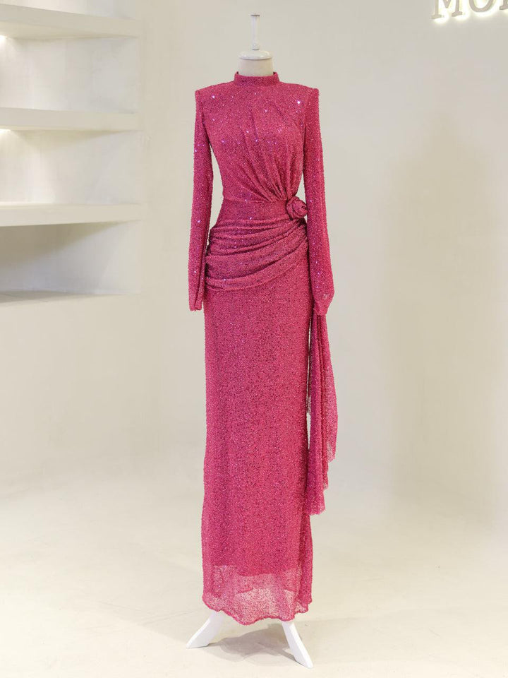 tesettur-abiye-Gamze Tesettür Abiye-ModaZehrada