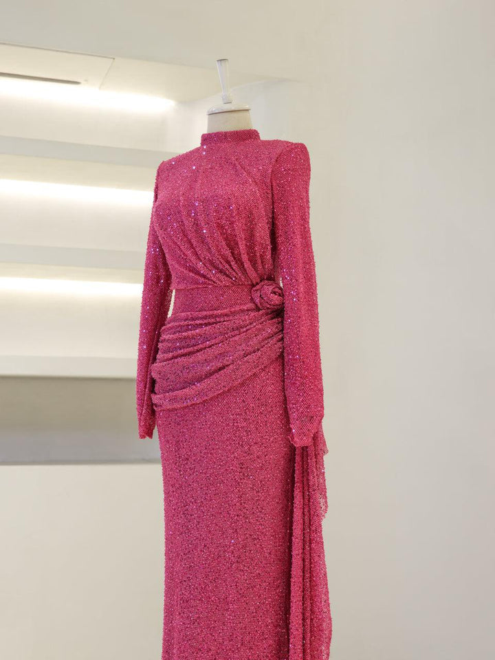 tesettur-abiye-Gamze Tesettür Abiye-ModaZehrada