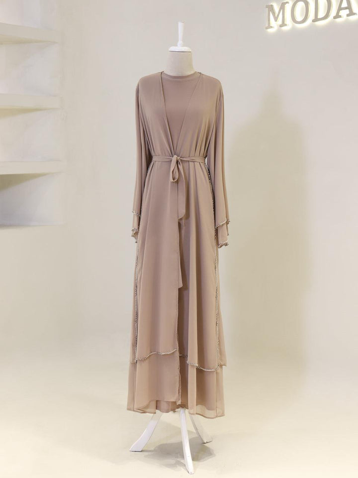 tesettur-abiye-Jane Abaya Tesettür Takım-ModaZehrada