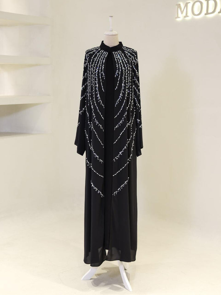 tesettur-abiye-Lago Tesettür Abaya-ModaZehrada