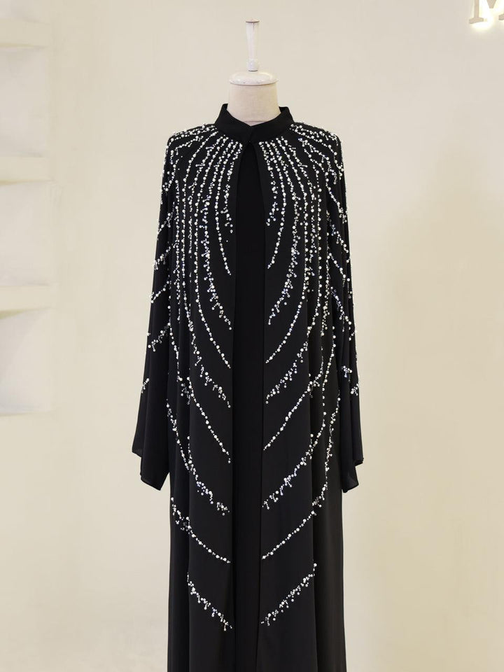 tesettur-abiye-Lago Tesettür Abaya-ModaZehrada