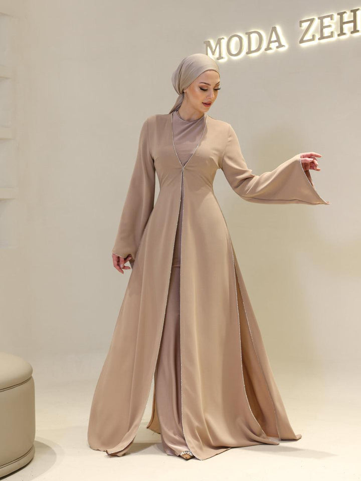 tesettur-abiye-Larin Tulum Takım-ModaZehrada