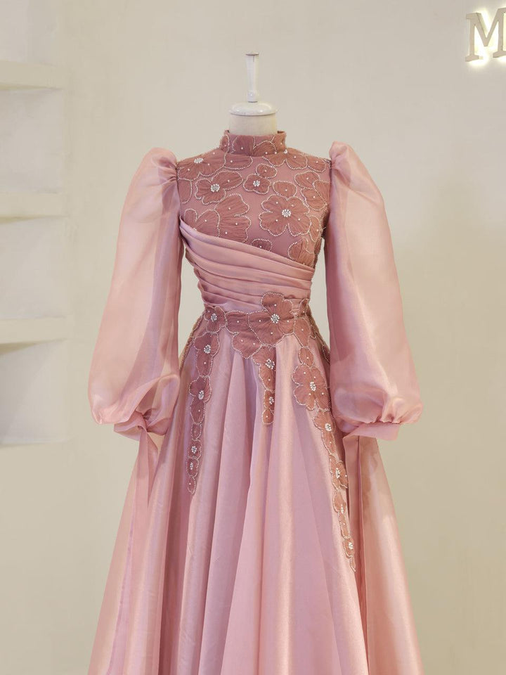 tesettur-abiye-Lorena Tesettür Abiye-ModaZehrada