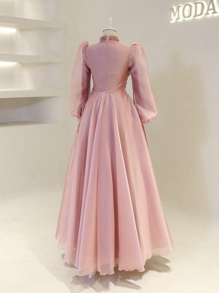 tesettur-abiye-Lorena Tesettür Abiye-ModaZehrada