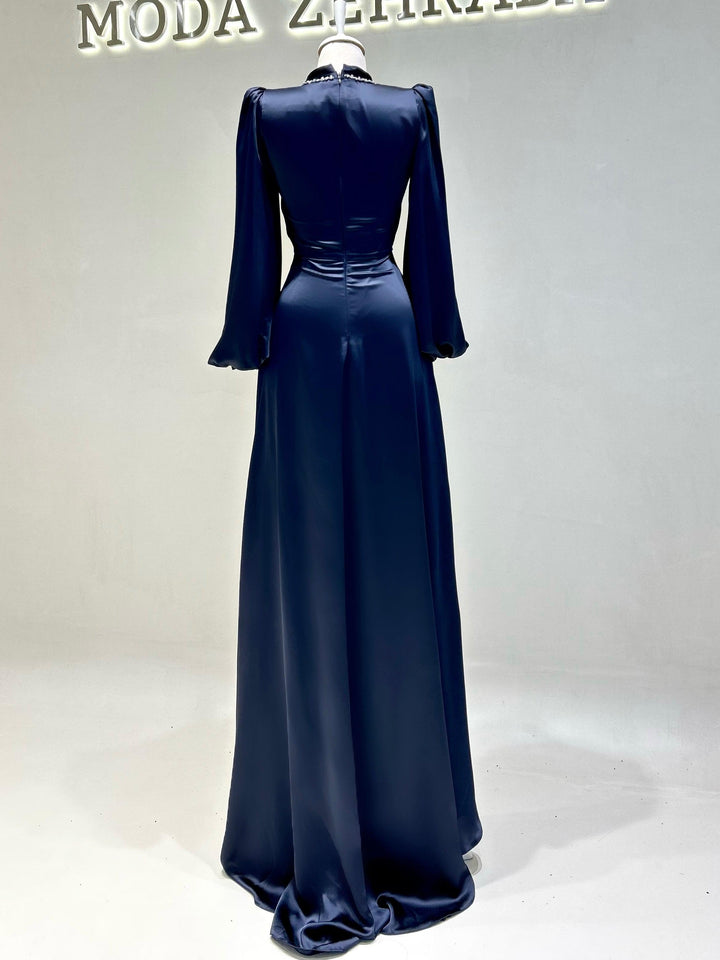 tesettur-abiye-Luna Tesettür Abiye-ModaZehrada